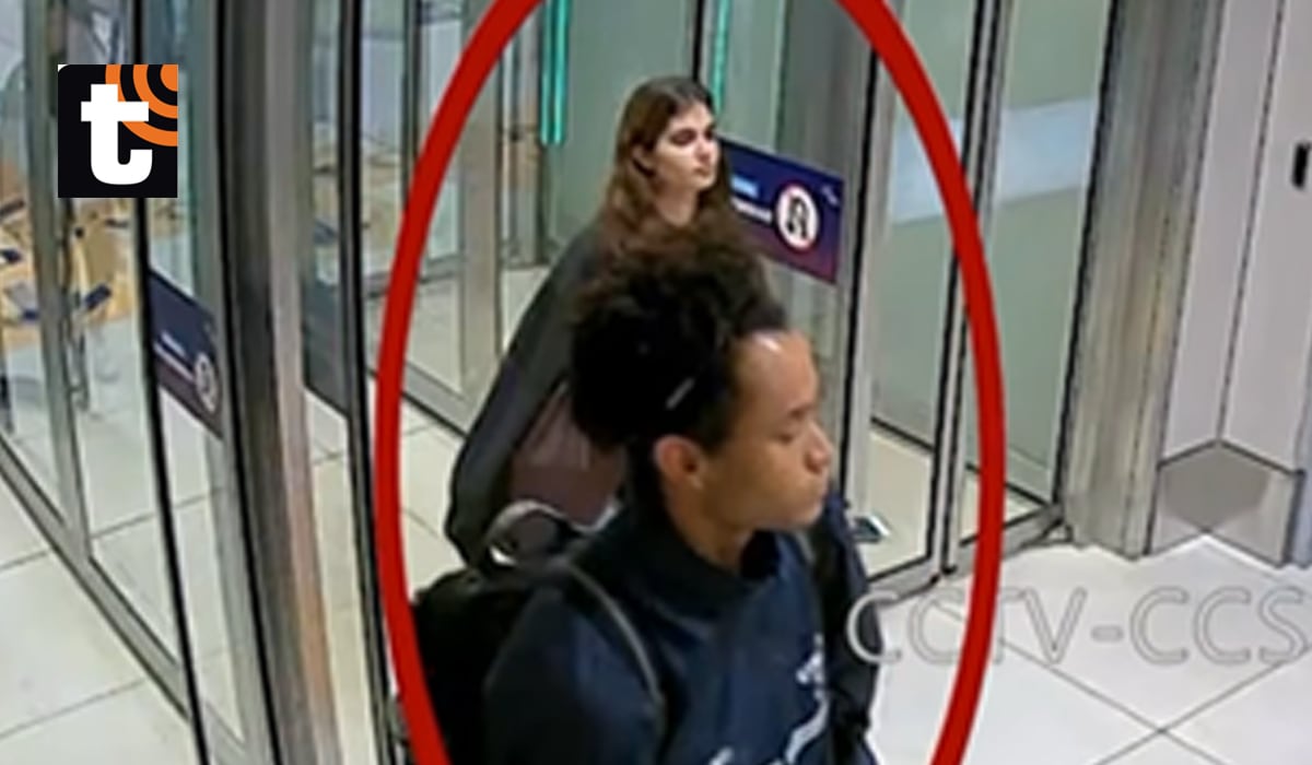 Fabio Santos ‘Lobo’ (27) y Jullie Rocha Neves (20)