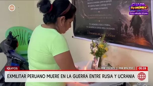 Exmilitar peruano muere en conflicto entre Rusia y Ucrania. Foto: América Noticias