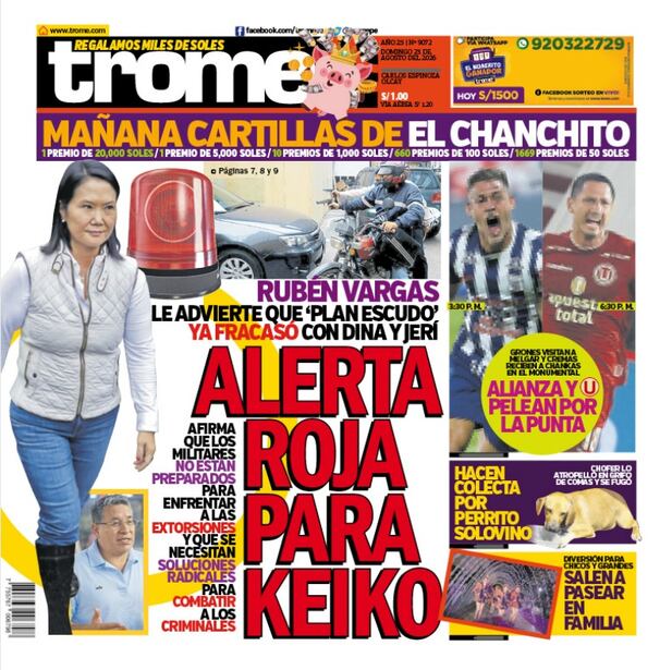 Portada Trome