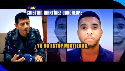 Christian Martínez Guadalupe habla desde la cárcel tras ser acusado por abuso sexual.