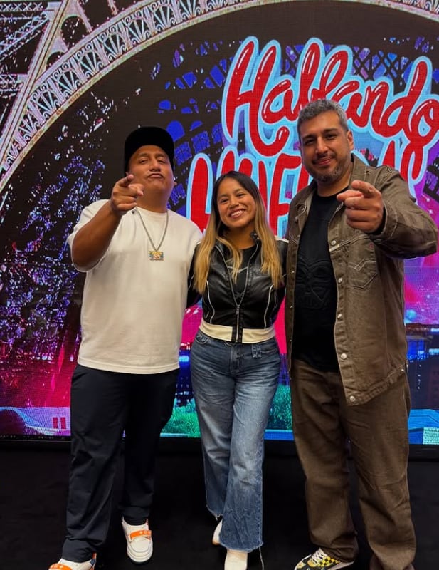 La creadora de contenido Brigitte Valencia revela que Ricardo Mendoza anunció en su show en Francia que se convertirá en papá.