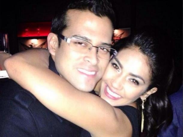 Christian Domínguez y Vania Bludau
