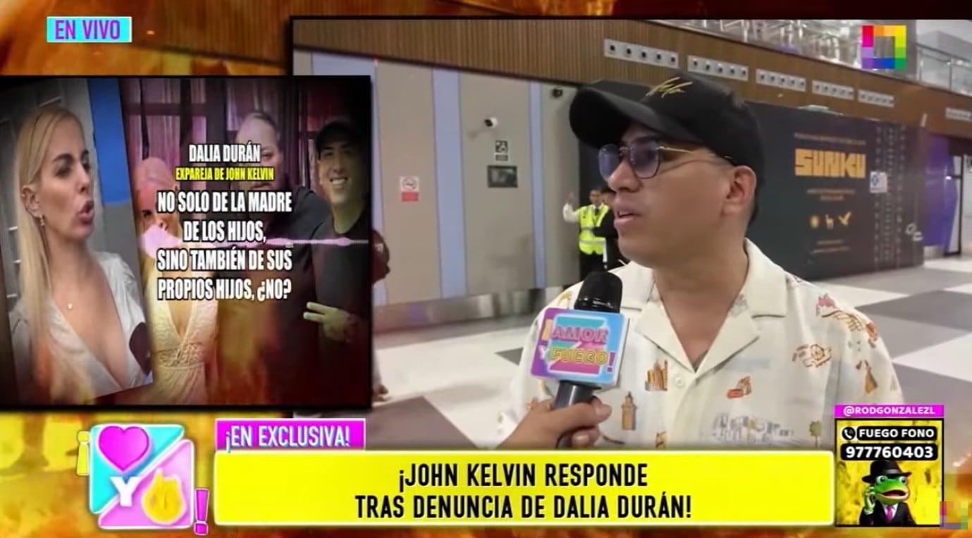 John Kelvin niega agresión contra su hijo.