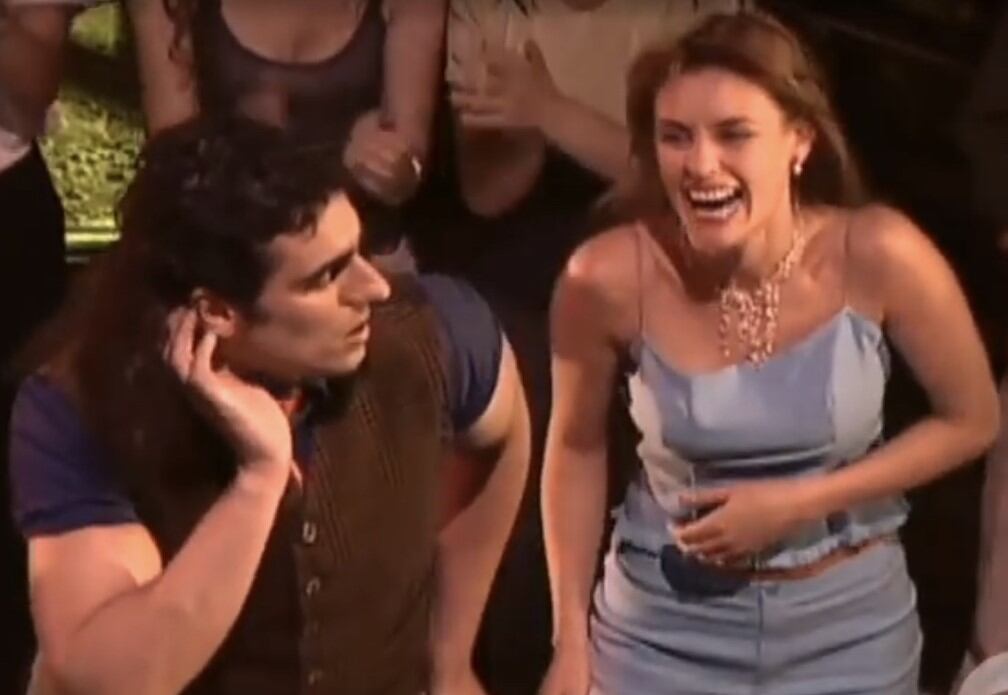 Miguel Varoni también se caracterizaba por su típico baile en “Pedro El Escamoso” (Foto: Caracol Televisión)