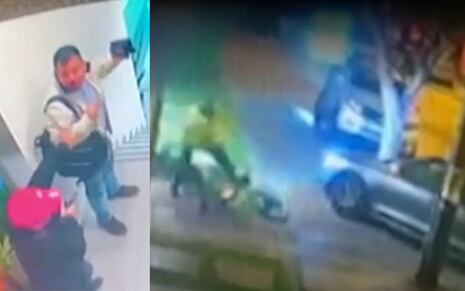 Surco: ladrones en auto de alta gama asaltan a joven y embisten a sereno durante su fuga