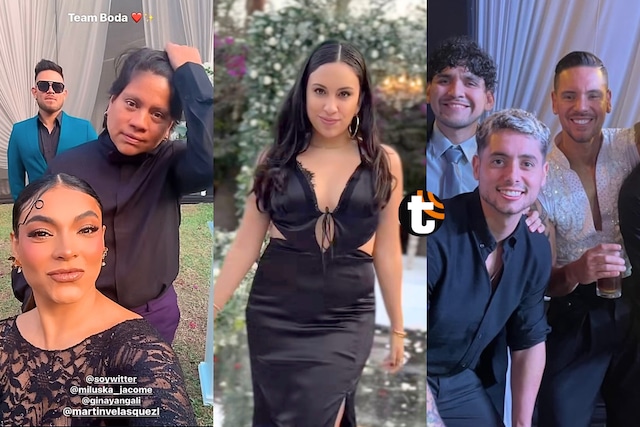 Melissa Paredes y Anthony Aranda se casaron: Este fue el look de los invitados a su boda