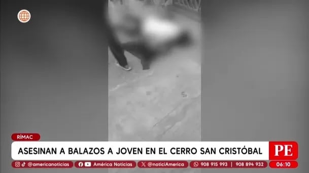 Asesinan a joven de 18 años en cerro San Cristóbal del Rímac. Foto y video: AN