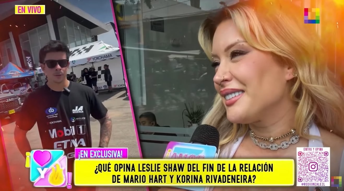 Leslie Shaw recuerda su relación con Mario Hart.