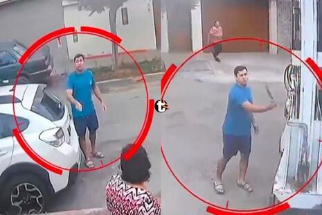 ¡Furia en La Molina! Amenaza con cuchillo a fiscalizadora para que no remolque su auto mal estacionado