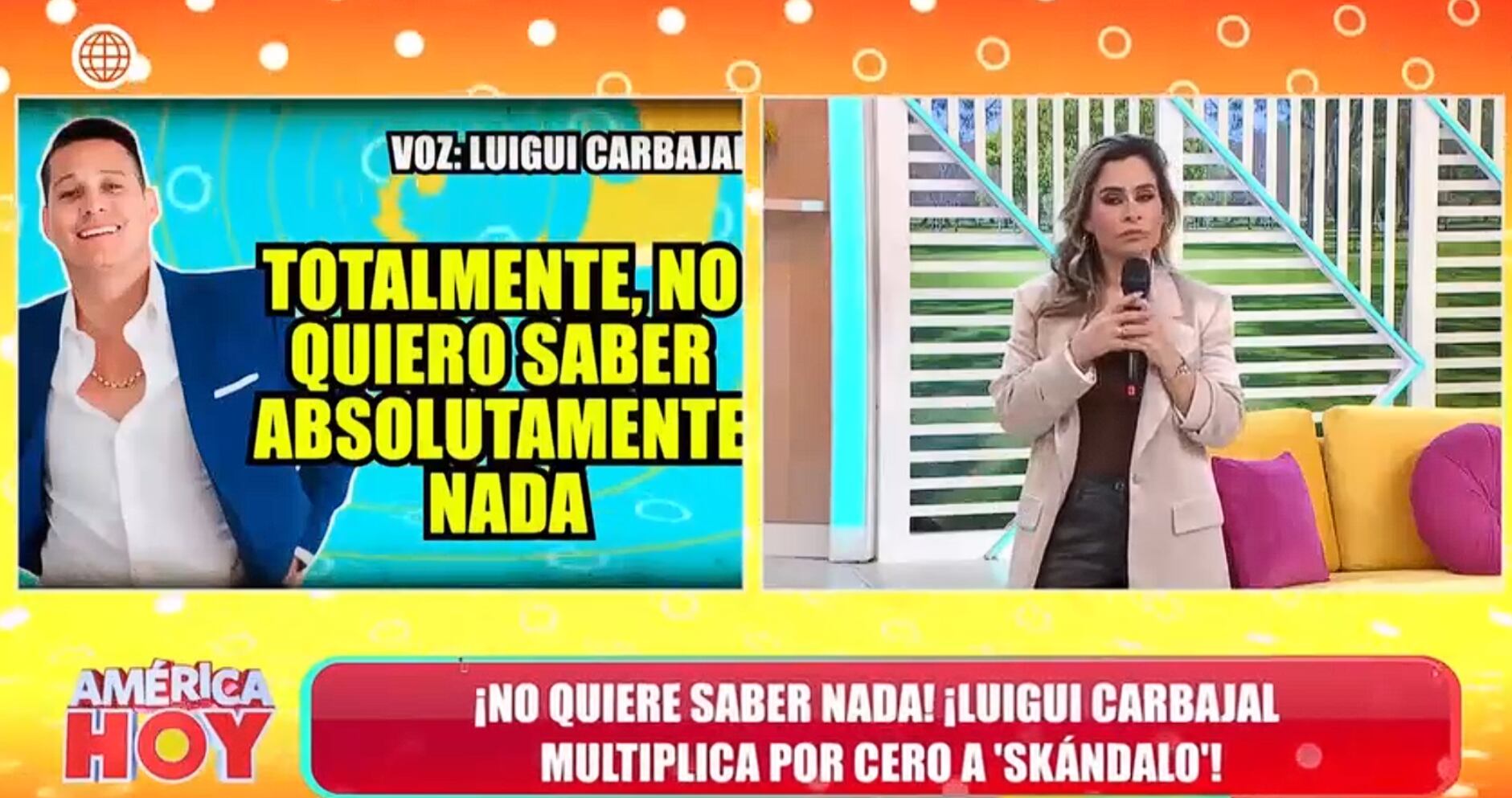 Cantante responde fuerte y claro a Roly Ortiz, tras disculpas públicas. (Foto: América hoy)