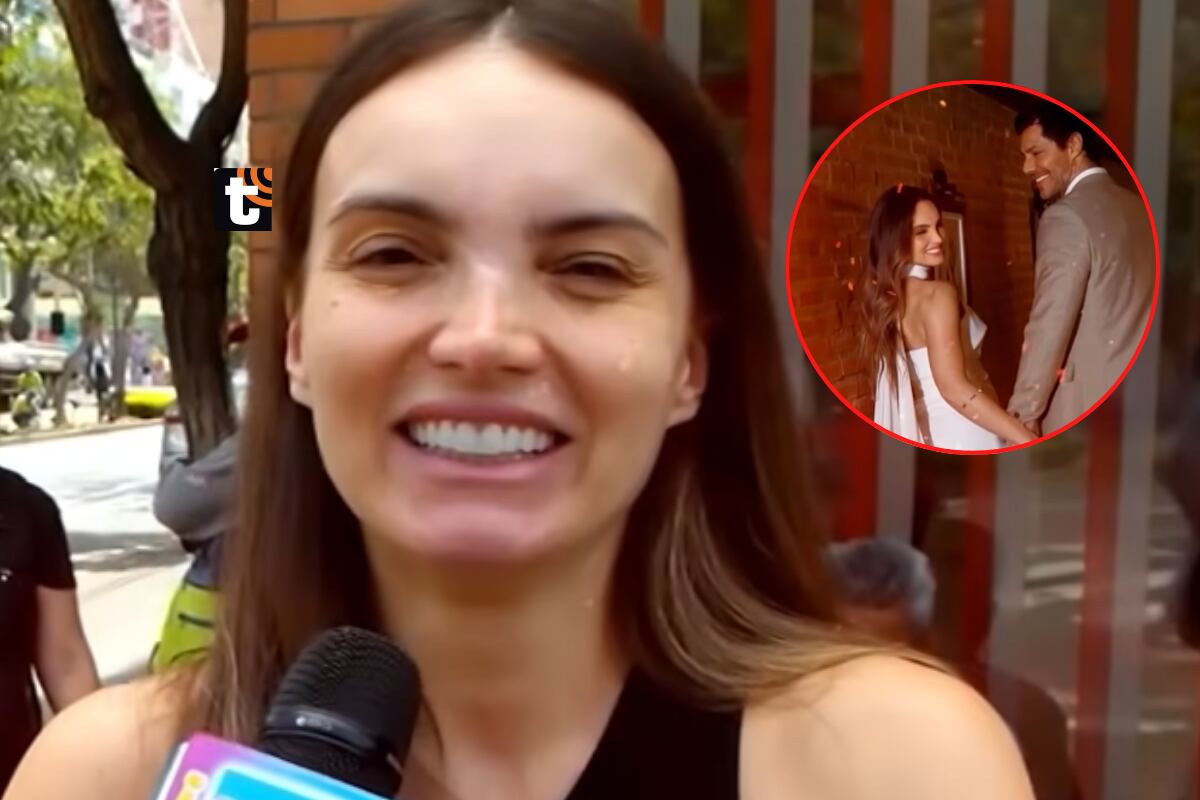 Cachaza se muestra feliz tras su boda con André Bankoff y revela detalles del nombre de su bebé: “Tiene un significado...”
