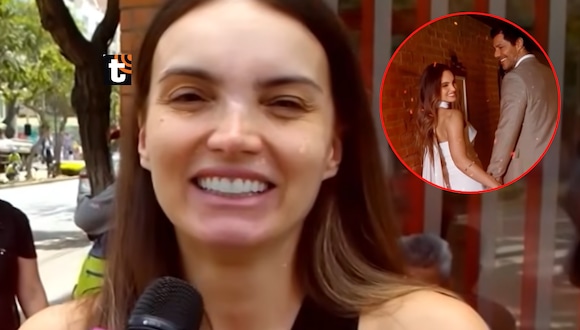 Cachaza se muestra feliz tras su boda con André Bankoff y revela detalles del nombre de su bebé