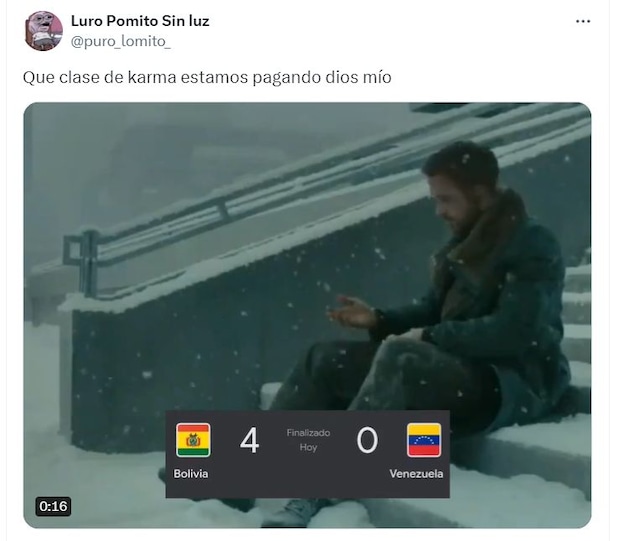 Bolivia goleó 4-0 a Venezuela: Los memes inundan las redes tras triunfo en la altura