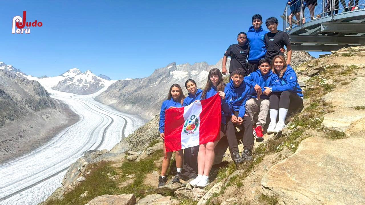 Judocas peruanos dejan en alto el nombre del Perú en Suiza.