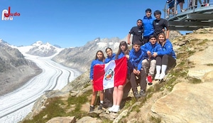 Judocas peruanos brillan en campamento mundial de Suiza 2026