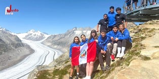 Judocas peruanos dejan en alto el nombre del Perú en Suiza.