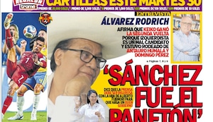 ‘SÁNCHEZ FUE EL PANETÓN’