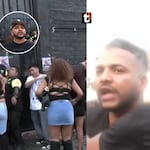 Sujeto agrede a periodistas en local del ‘Churrito’ Hinostroza