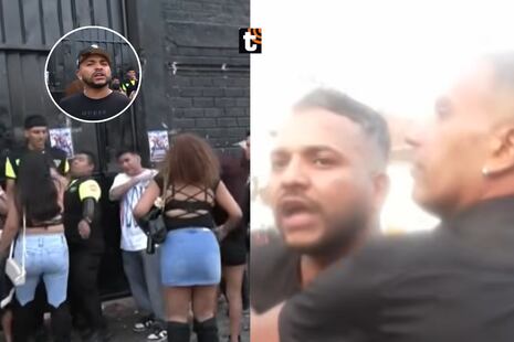 Sujeto agrede a periodistas en local del ‘Churrito’ Hinostroza