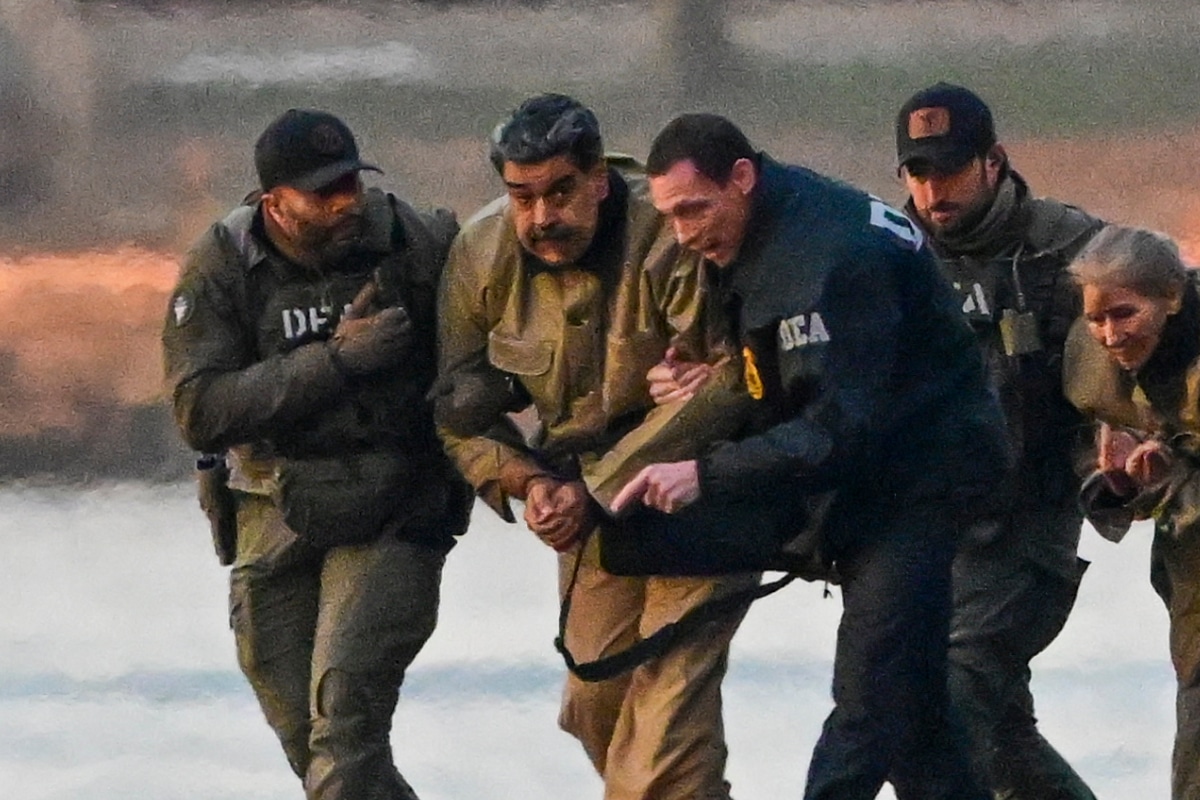 Nicolás Maduro rinde cuentas ante la justicia de EE.UU. Foto: EFE/EPA/Stringer