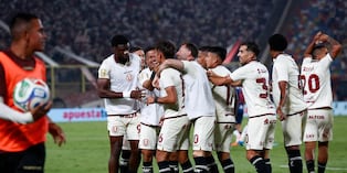 Universitario celebra .... (Foto: Fernando Sangama / @photo.gec)