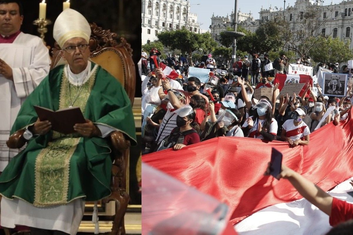 Monseñor Carlos Castillo reflexionó sobre las recientes manifestaciones de la población. (Fotos: GEC)