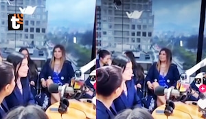 Chicas de Corazón Serrano parchan a locutor ecuatoriano tras sugerirles que canten ‘calatitas’: “No te pases, muy morbosa tu pregunta”