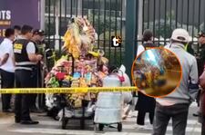 ¡Crimen en Independencia! Asesinan de un disparo a vendedora de golosinas fuera de centro comercial