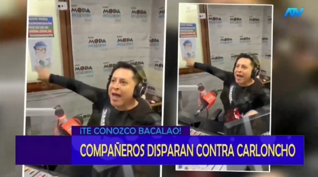Carloncho en la polémica tras renuncia del locutor El Misha.