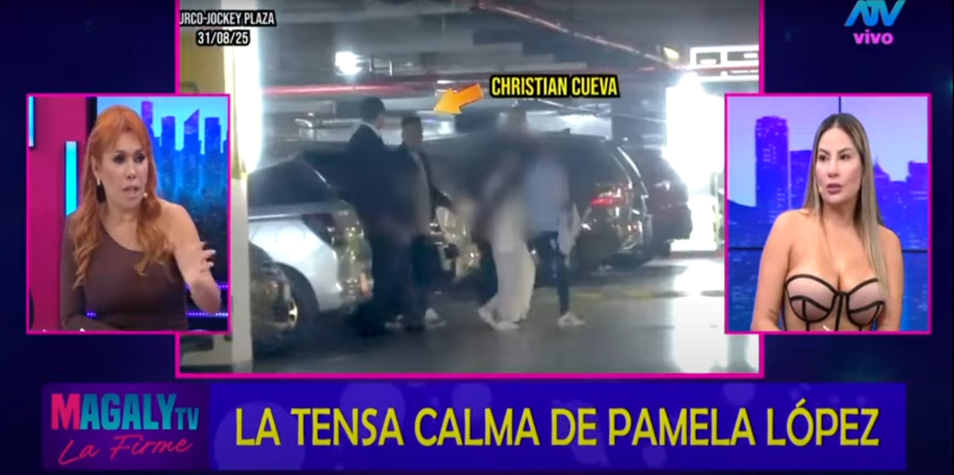 Trujillana explica su situación con Christian Cueva. (Foto: Magaly TV: La Firme)