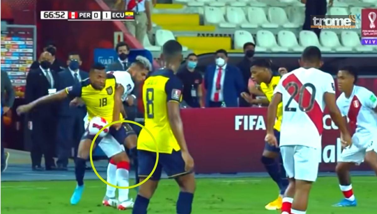 Preciso momento del choque entre Zambrano y Preciado (Latina TV)