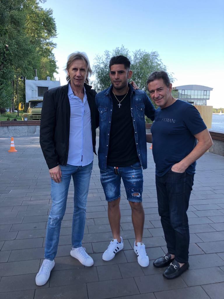 Ricardo Gareca pudo concer situación de Zambrano en Ucrania (Foto: @SeleccionPeru)