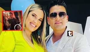 Deyvis Orosco juerguea sin Cassandra y le agarra cintura a joven, revela Magaly TV: ‘¿Qué confianzas son esas?’