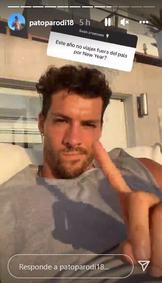 Patricio Parodi no viajará por Año Nuevo. (Foto: Instagram).