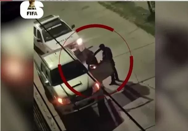 Vecinos grabaron la fuga. Video: América