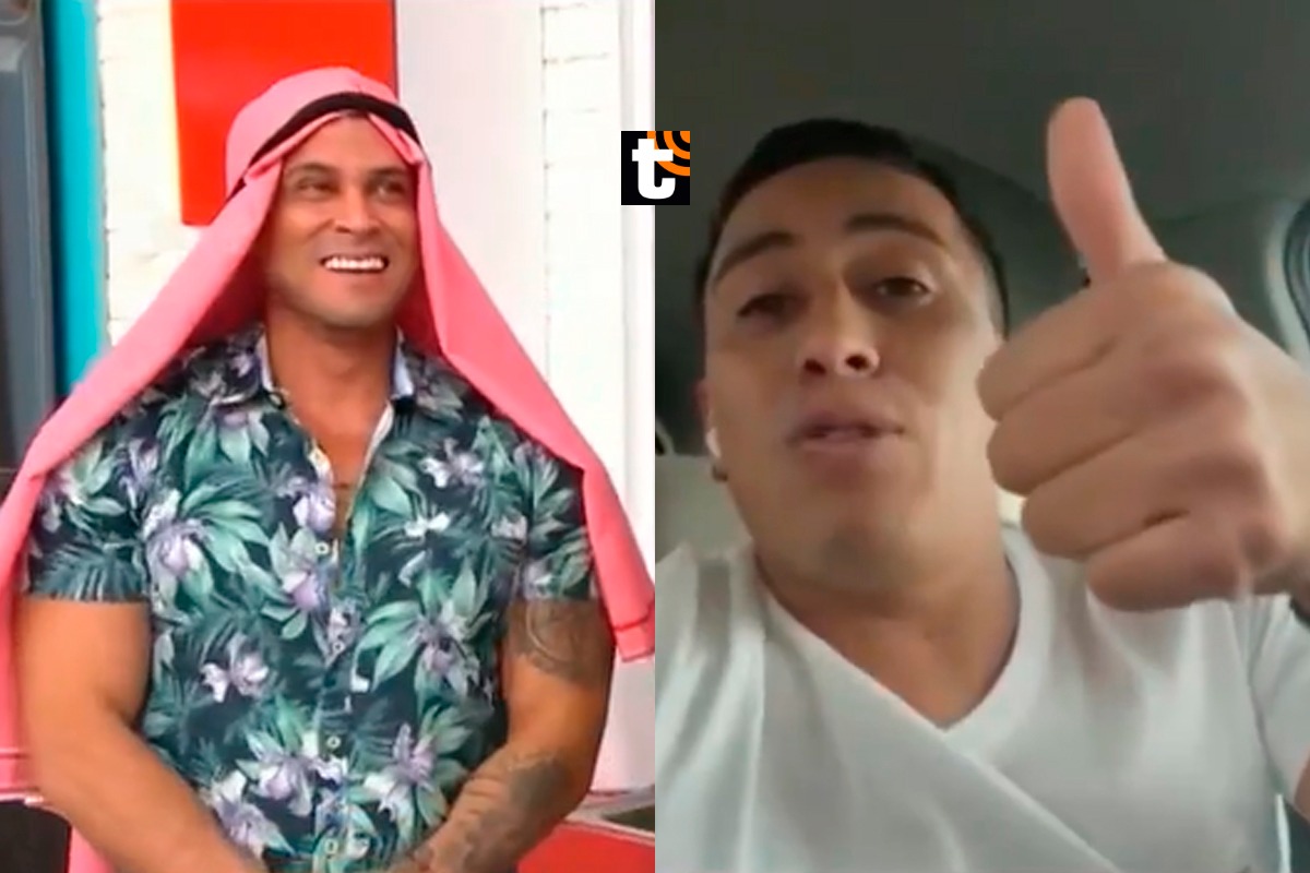 Christian Domínguez y la vez que habló con Christian Cueva en América Hoy