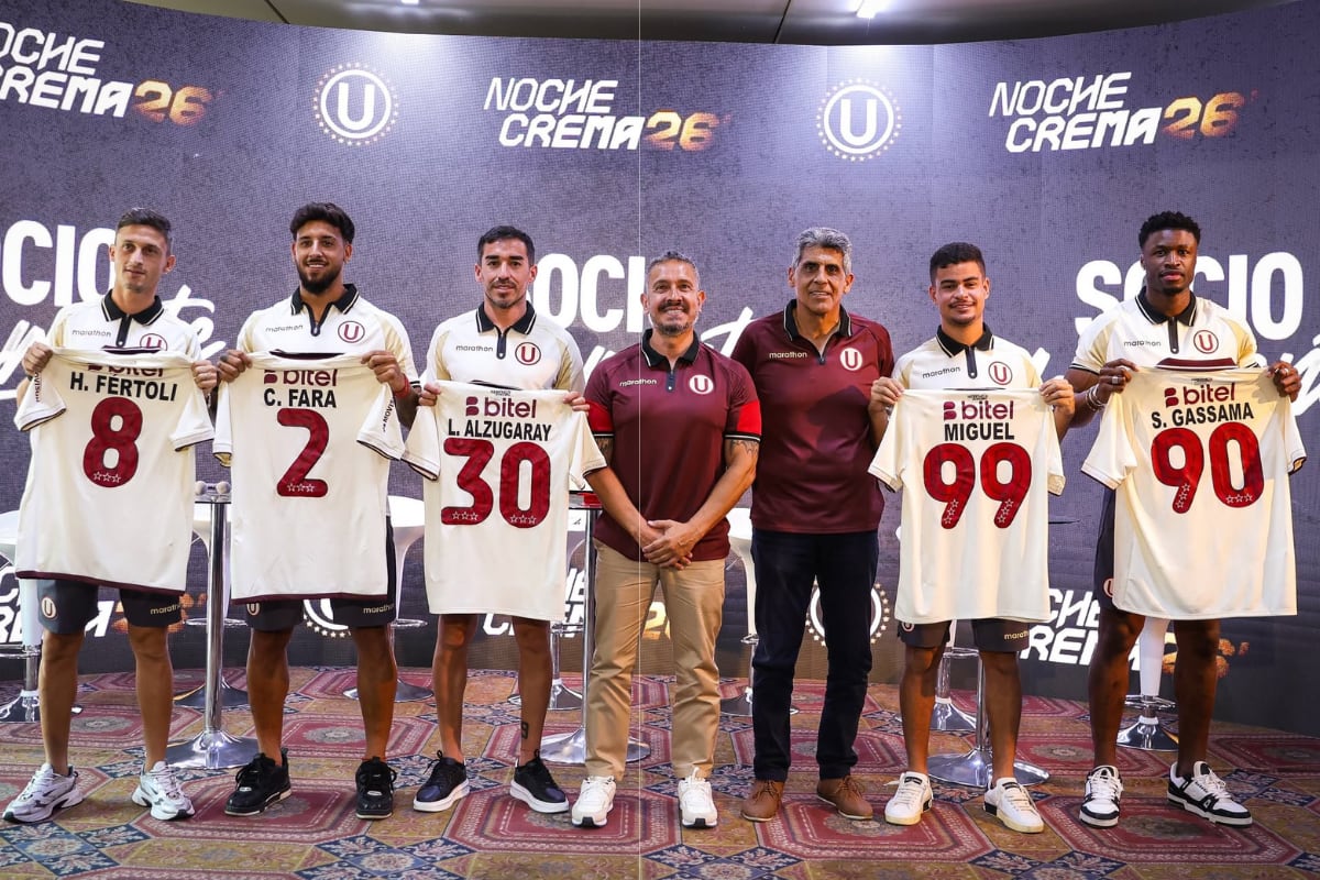 Fertoli, Fara, Alzugaray, Silveira y Gassama los nuevos refuerzos de Universitario. (Universitario)