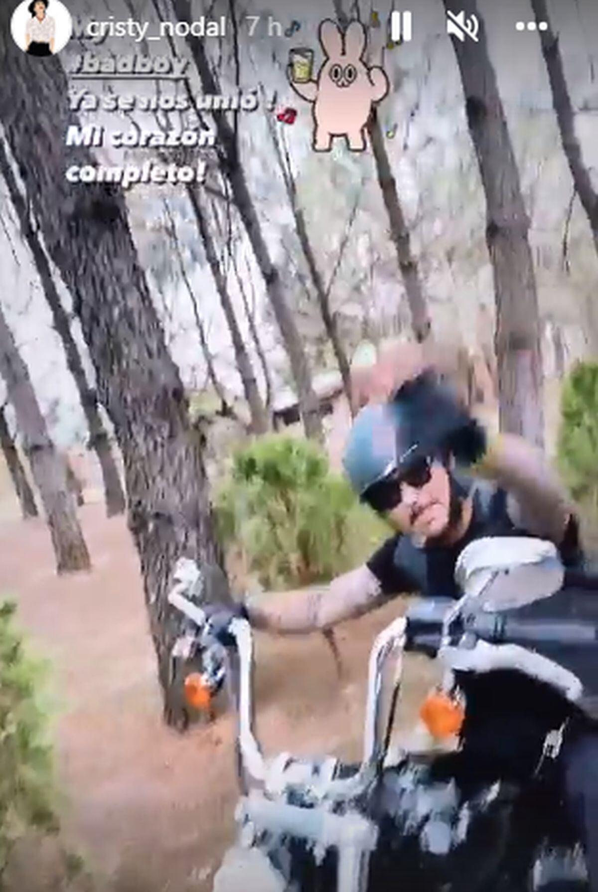 Christian Nodal llegó al día siguiente del cumpleaños de su hermana (Foto: Cristy Nodal / Instagram)