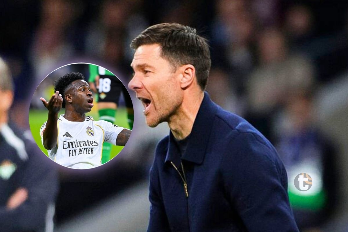 Xabi Alonso se calentó con desatención de Vinícius ante Betis (Foto: Getty Images)