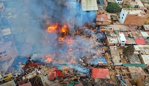 Chancay: Dantesco incendio arrasa 25 viviendas y deja a familias sin nada | VIDEO