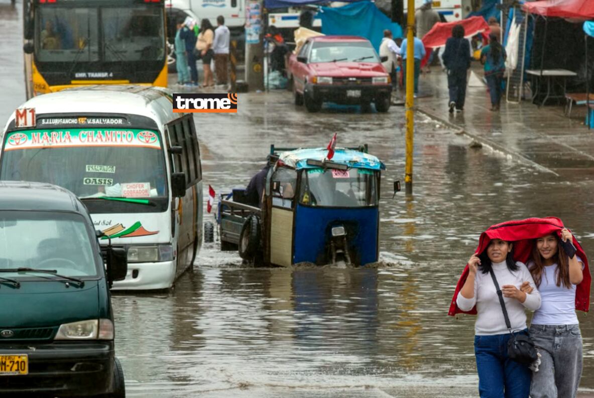 Lima: Aniegos y casas inundadas por intensa llovizna, ¿volverá el calor por El Niño Costero o ya se impuso el invierno?