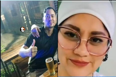 ¡Indignante fuga! Acusado de quemar a su expareja aparece bebiendo cerveza en Argentina mientras ella luc...