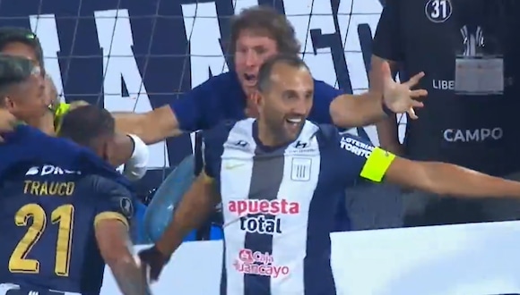 Gol de Hernán Barcos para el 3-2 de Alianza Lima vs. Talleres por la Copa Libertadores 2025 (Video: ESPN).