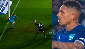 Paolo Guerrero anotó de cabeza pero el VAR se lo anuló por offside