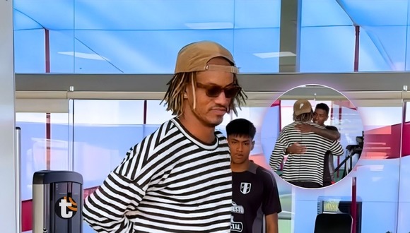 André Carrillo llega de Brasil y entrena en Videna