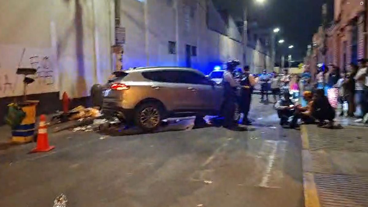 Conductor fue intervenido, pero liberado a las pocas horas. (Video: Municipalidad de Lima)