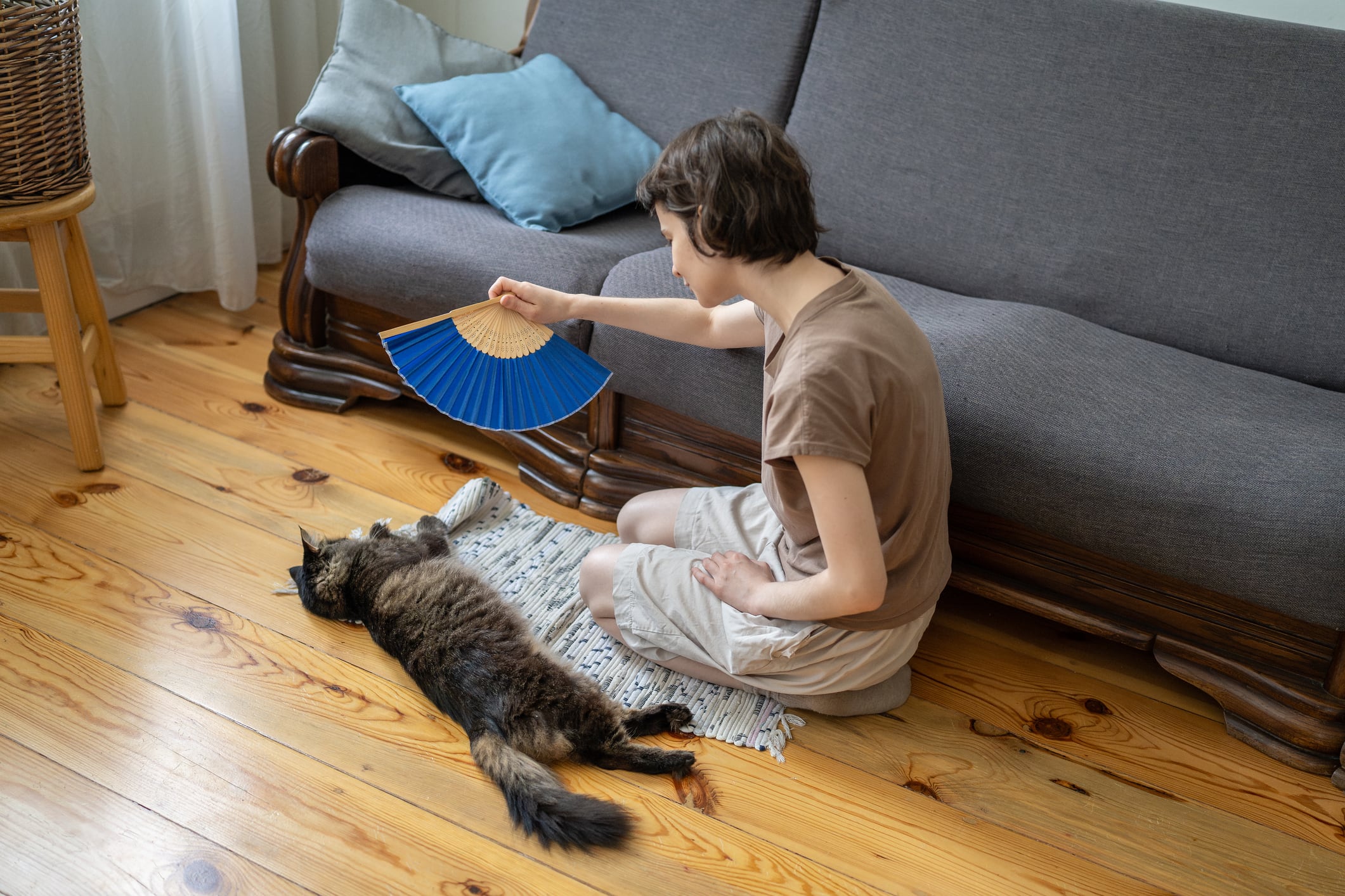 Deshidratación en mascotas. Foto: Istock