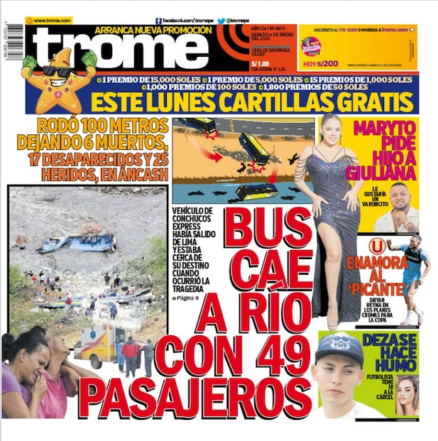 Portada Trome