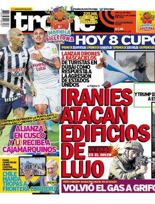 IRANÍES ATACAN EDIFICIOS DE LUJO