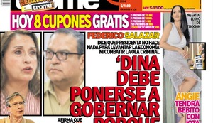 ‘DINA DEBE PONERSE A GOBERNAR PORQUE LA GENTE ESTÁ AHORCADA’